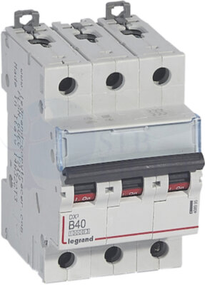 Автомат 3P 40А DX3 (16 кА, B) Legrand 408995