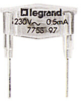 GLife Лампа зелёная 230B 0,5мA PRO21 Legrand 775897
