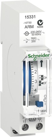 РЕЛЕ ВРЕМ. ЭЛ.МЕХ. IH 18MM 7ДНЕЙ 1КАНАЛ Schneider Electric 15331
