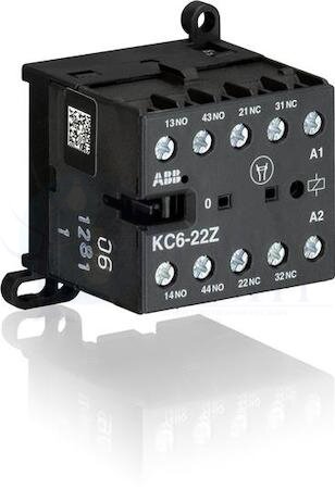 Миниконтактор KC6-22-Z 3A (400В AC3) катушка 48В DC ABB GJH1213001R1226