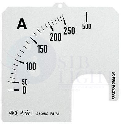 Шкала для амперметра SCL 1/150A A1 ABB 2CSM110209R1041