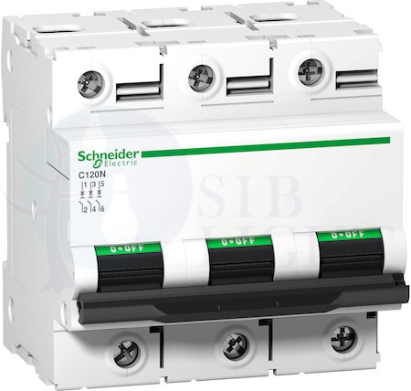 Автомат 3P 100А Acti 9 (10 кА, C) Schneider Electric A9N18367