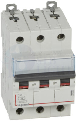 Автомат 3P 63А DX3 (10 кА, C) Legrand 407865