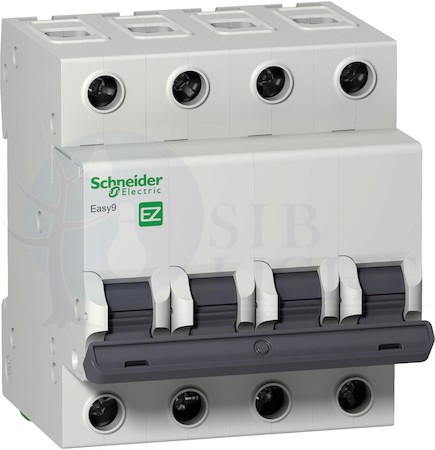 АВТ. ВЫКЛ. EASY 9 4П 40А B 4,5кА 400В =S= Schneider Electric EZ9F14440