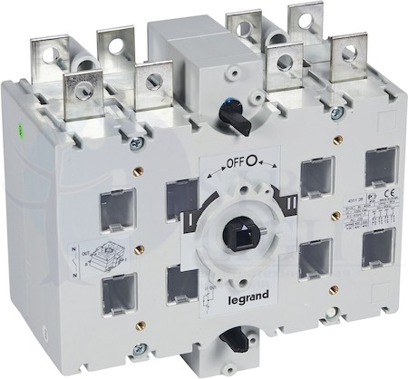 Рубильник реверсивный CCF 400A 3П+Н Legrand 431128