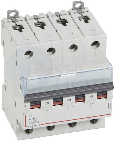 Автомат 4P 40А DX3 (16 кА, B) Legrand 409069