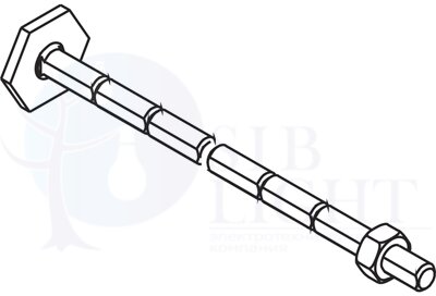 Шток KA-8046 пластиковый ABB 1SFA616920R8046