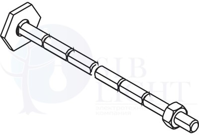 Шток KA-8046 пластиковый ABB 1SFA616920R8046