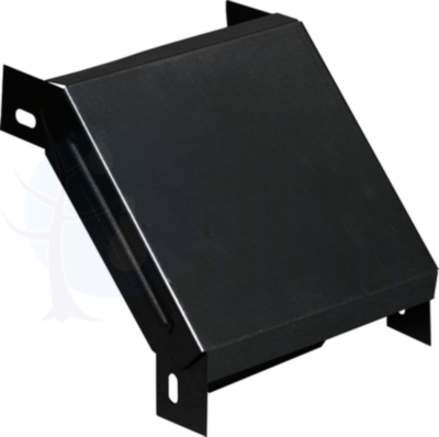 Поворот на 90 гр. вертикальный внешний 80х500 RAL IEK CLP1NR-080-500