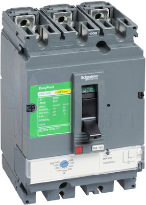 3П АВТ.ВЫКЛ. CVS100B 25KA MA50 Schneider Electric LV510434