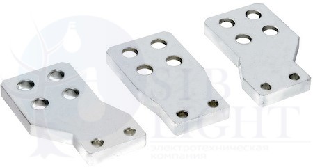 Комплект расширителей выводов прямые (3шт.) для ВА-99/800 800А 50мм EKF mccb99-a-116