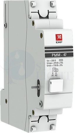 Расцепитель минимального и максимального напряжения РММ-47 PROxima EKF mdrmm-47-pro