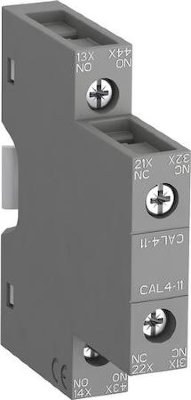 Контакт CAL4-11 1НО, 1НЗ боковой для контакторов AF09-AF38 и NF ABB 1SBN010120R1011