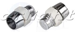 5PC Держатель 5мм (хром.пластик, с гайкой) Arlight 005026