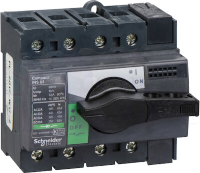 выключатель-разъеденитель INS63 4P Schneider Electric 28903