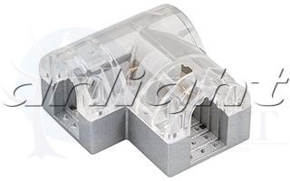 Соединитель угловой ARL-CLEAR-U15-90 (26x15mm) Arlight 022702