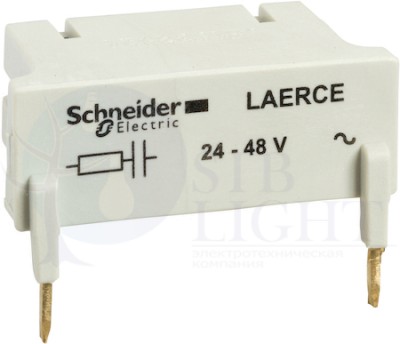 МОДУЛЬ ОГРАНИЧЕНИЯ КОММУТАЦ.ПЕРЕНАПР.24-48В TVS Schneider Electric LAERCE