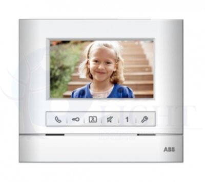 Абонентское устройство 4,3 hands-free, классик ABB M22341-W