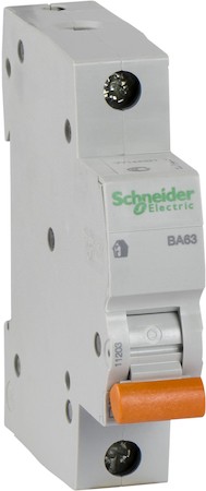 Автомат 1P 16А Домовой (4.5 кА, C) Schneider Electric 11203