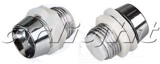 8PC Держатель 8мм (хром.пластик, с гайкой) Arlight 004797