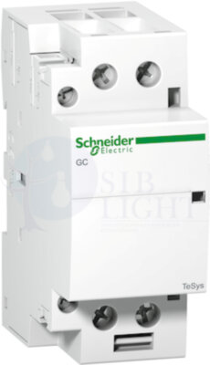 МОДУЛЬНЫЙ КОНТАКТОР 2ПОЛЮСА (2НО).40А. ЦЕПЬ УПРАВЛЕНИЯ 220В 50ГЦ Schneider Electric GC4020M525