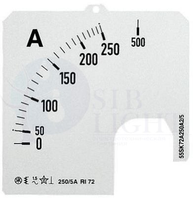 Шкала для амперметра SCL 1/30 A1 ABB 2CSM110107R1041