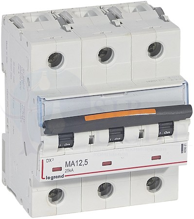 Автомат 3P 125А DX3 (25 кА, MA) Legrand 409881