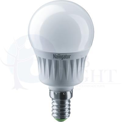 Светодиодные лампы формы «шар» NLL-G NLL-G45-7-230-2.7K-E14