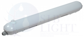 Светильник светодиодный ДСП 1304Д 18Вт 4500К IP65 600мм серый пластик IEK