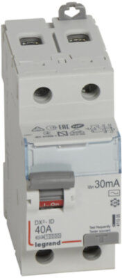 Выключатель дифференциального тока 2P 40А 0.03А DX3 (тип AC) Legrand 411505