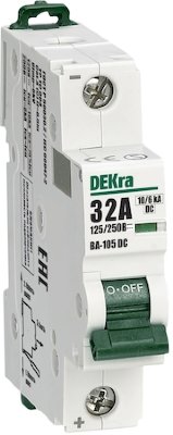 Автомат 1P 32А ВА-105 (10 кА, C) DEKraft 13382DEK