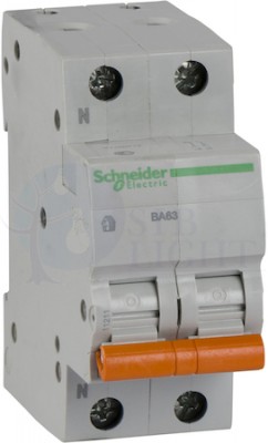 Автомат 1P+N 6А Домовой (4.5 кА, C) Schneider Electric 11211