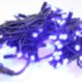 Гирлянда (световая завеса) LED 2х1,5м IP54 провод черный, каучук