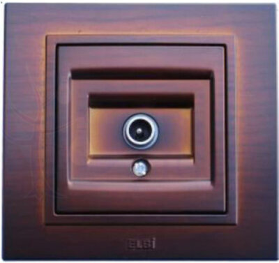 Розетка телевизионная проходная Zena (TV, в сборе, с/у) ABB 500-012900-272