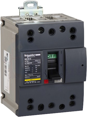 Автомат 3P 125А NG160 (6 кА, E) Schneider Electric 28601