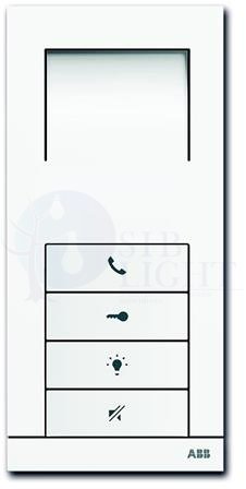 Абонентское устройство, аудио, 4 клавиши, белое ABB 83210 AP-624-500