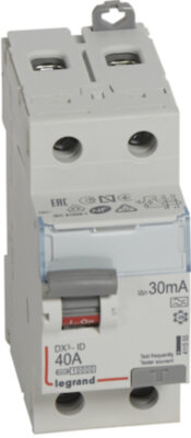 Выключатель дифференциального тока 2P 40А 0.03А DX3 (тип А) Legrand 411555