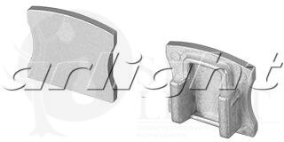 ALU-SLIM-H15 глухая заглушка Arlight 019448