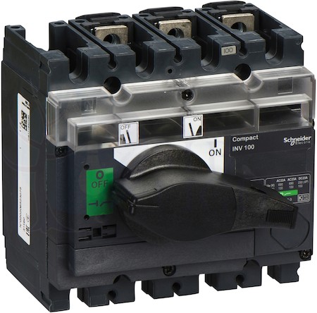 выключатель-разъеденитель INV100 3П Schneider Electric 31160