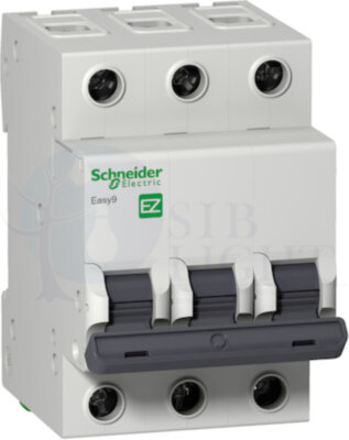 Автомат 3P 63А Easy9 (4.5 кА, B) Schneider Electric EZ9F14363
