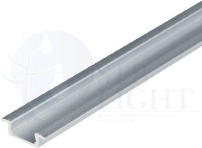 UFE-A01 SILVER 200 POLYBAG Врезной профиль для светодиодной ленты, анодированный алюминий. Длина 200 см. ТМ Uniel Uniel UL-00000595