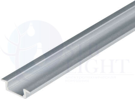 UFE-A01 SILVER 200 POLYBAG Врезной профиль для светодиодной ленты, анодированный алюминий. Длина 200 см. ТМ Uniel Uniel UL-00000595