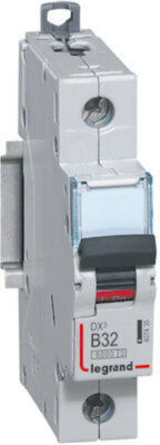 Авт.выкл.DX3 1П B32A 6000/10kA Legrand 407435
