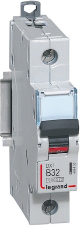 Авт.выкл.DX3 1П B32A 6000/10kA Legrand 407435