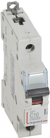 Автомат 1P 10А DX3 (16 кА, C) Legrand 409112