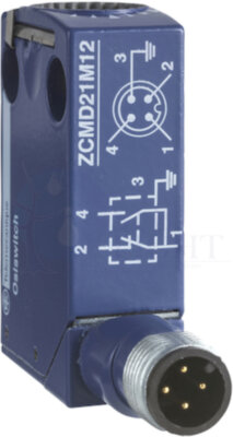 МЕТАЛ. КОРПУС С БЕЗИНЕРЦ. 1НО1НЗ С 5-ПИН Schneider Electric ZCMD21C12