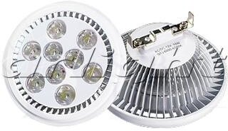Светодиодная лампа MDSV-AR111-9x1W 35deg Warm White 12V
