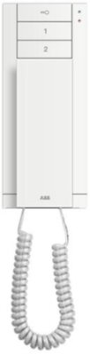 Абонентское устройство, трубка, 3 клавиши, белая ABB M22002-W