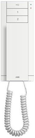 Абонентское устройство, трубка, 3 клавиши, белая ABB M22002-W