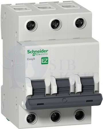 Автомат 3P 32А Easy9 (6 кА, D) Schneider Electric EZ9F86332